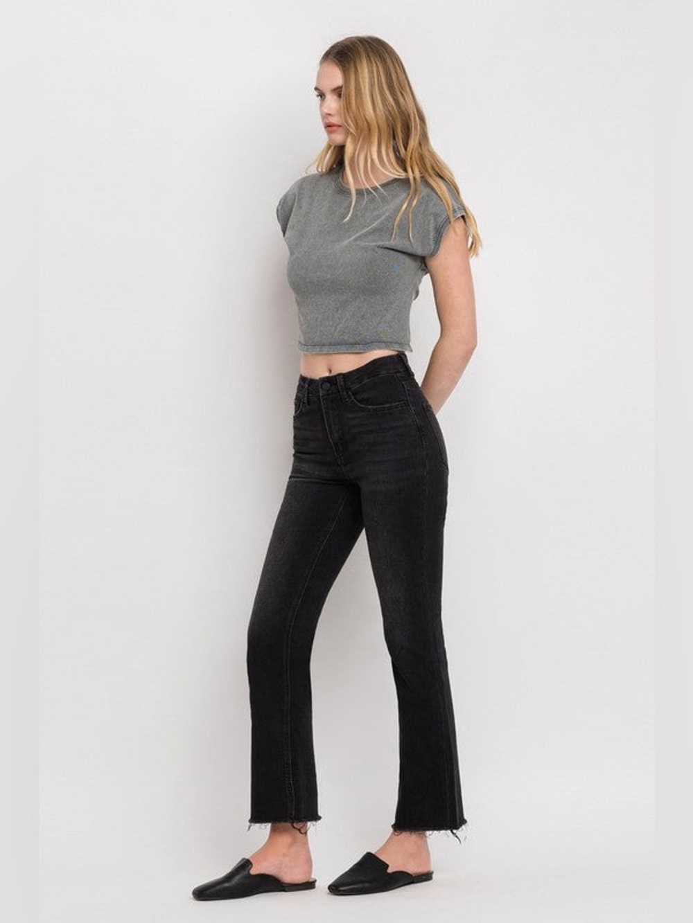 Denim Forum The Arlo Hi-Rise Straight Jean